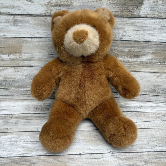 VTg 90s Build a Bear Plush Lil Cub Taffy Brown 12” Retired - Picture 1 of 11